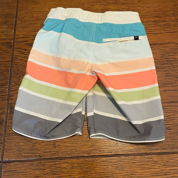 Art Class White Mesh Lined Shorts - Picture 1 of 3